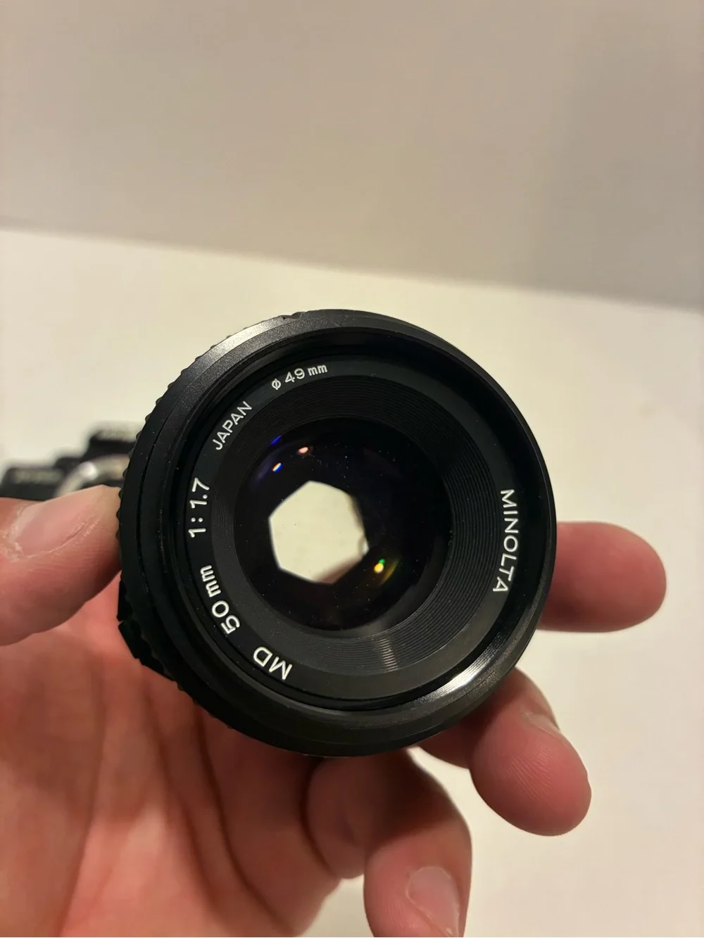 X-700 35mm SLR Camera in Black with 50mm f/1.7 Lens